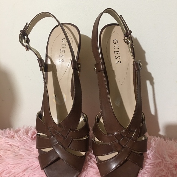 Guess Women Wedge Sandals Size 11M - Picture 10 of 16